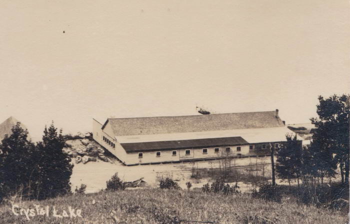 Terps Dance Pavillion - Old Post Card (newer photo)